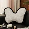 Almohada Mariposa Ins Celebridad de Internet Reposacabezas de Cama Cojín para Ventana Abuhardillada de Dormitorio Cojín para Silla Estilo Retro de Dormitorio Almohada Decorativa