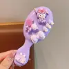 Pente de massagem com almofada de ar para crianças Pente doméstico sem pelos para meninas Pente de cápsula de ar fofo com topo craniano alto para meninas