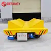 Carro de pista de taller para pieza de trabajo cilíndrica con marco en V 50t control remoto plataforma eléctrica plana plataforma eléctrica plana a prueba de explosiones