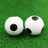 Pelota especial para simulador de golf, pelota especial cuadrada, pelota de golf K-GOLF con punto negro