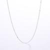 Collar de Plata s925 para Mujer cadena de hueso de serpiente cadena Chopin cadena de onda de agua cadena de labios cadena DIY cadena de hueso de serpiente artesanía de galvanoplastia
