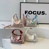 Novo Estilo Chinês Estilo Nacional Bolsa Bordada Feminina 2024 Novo Estilo Ocidental Elegante Ombro Crossbody Bolsa Bolsa Portátil Impressa