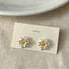 Pendientes de Floración de Múltiples Capas Bicolor Frescos y Dulces de Nicho para Mujer Diseño Versátil para el Día a Día Joyería para Orejas de Alta Gama
