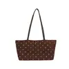 Bolsa de mano retro de lunares de gran capacidad para mujer, colección de principios de otoño 2026, transfronteriza, de alta gama, acabado mate, bolso de hombro casual y bolso de axila