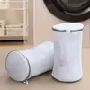 Bolsa Cilíndrica con Forma de Sándwich Transfronteriza para Ropa Sucia para Lavadoras, Adecuada para Lavado a Máquina y Colgar para Secar