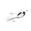 Garfo Spoon Set 316 aço inoxidável bonito louça infantil portátil escola primária caixa de armazenamento Baby Eating