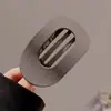 Pinza para el Cabello de Garra Plana Tamaño Grande Parte Trasera de la Cabeza Pinza de Abulón Pinza para Peinar el Cabello Sensación de Alta Gama 2026 Nuevo Pinza de Pato Mate para Mujeres