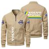 Nueva chaqueta de pared para hombre de primavera y otoño con logo de coche, chaqueta moderna para hombre de comercio exterior europeo y americano, moda estampada para hombre, estilo japonés para hombre