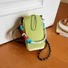 2026 Nueva Bolsa Sencilla Portátil para Botella de Agua con Cordón Ligera para Exteriores Estilo Coreano Versátil Bolsa para Teléfono Bolso de Hombro Cruzado para Mujer