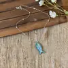 Collar de Concha y Estrella con Cuentas Estilo Fresco de Verano, Cadena para Clavícula de Moda Estilo Vacacional Lujo Ligero, Accesorio de Cuello Versátil de Nicho para Mujeres