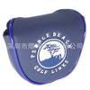 Capa de Putter de Golfe Malha Respirável Capa de Taco Couro de Alta Qualidade Interior de Pelúcia Capa para Cabeça de Taco Acessórios de Golfe