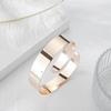 Nova pulseira transfronteiriça AliExpress Moda europeia e americana simples ouro rosa aberta ajustável pulseira anel de braço atacado