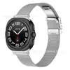 Adequado para Pulseira de Relógio Samsung Watch8/ 9m Lanis Watch Strap 8Classic Aço Inoxidável Fivela de Tartaruga Metal Pulseira de Aço