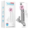Funda para Diente de Lobo de Cristal Dragón Volador, Funda Portátil con Control Remoto Inalámbrico de Elefante Volador, Funda Vibratoria Extendida, Tipo B para Adultos de Una Pieza Dropshipping