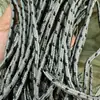 Fabricante de origen fibra de poliéster polipropileno 5 mm grueso resaltado reflectante a prueba de viento cuerda pantalla cielo estaca de tierra cordón cuerda sólida al por mayor