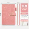Caderno Estilo Fivela Cabeça de Veado A5 com Logo Personalizado, Caderno de Capa Dura para Negócios, Livro de Registro de Reuniões de Escritório Feito Sob Medida