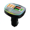 Transfronterizo Q17 Bluetooth Mp3Pd18W Carga Rápida Luz de Pantalla Suministros para Coche Cargador de Encendedor de Cigarrillos Pantalla Digital Carga Rápida Pd