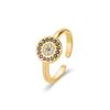 Prata Esterlina S925 Joias Olho Turco do Mal Pingente de Diamante Pulseira Transfronteiriça Europeia e Americana Brincos Anel Amazon