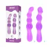 Agradable Tapón Anal de Gelatina, Masajeador de Bolas Anales, Juguetes para Adultos, Productos Sexuales