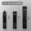 Venta Directa Pinzas para Uñas Grandes Engrosadas Pinza Individual de Acero Inoxidable Juego de Tres Filosas de Punta Abierta Yangjiang en Stock