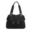 Ligero 2023 Nuevo Estilo Bolso Tote de Trabajo de Alta Gama para Mujer, Bolso de Hombro de Lona de Gran Capacidad para Viajes, Bolso Grande de Moda