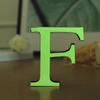 Pegatinas de pared creativas con letras en inglés de EVA luminosas 3D para decoración del hogar, novedosas y transfronterizas
