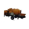 Bomba Mezcladora y Transportadora de Concreto Totalmente Automática, Fácil de Operar, Adecuada para Construcción de Viviendas Rurales, Construcción de Carreteras y Equipos de Puentes