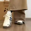 Nuevos Zapatos de Papá de Suela Blanda Primavera 2026 Zapatillas Casual Versátiles Zapatos de Entrenamiento Alemanes Retro de Suela Gruesa para Aumentar la Altura para Mujeres