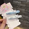 Lindo Estrella Kt Gato Pico de Pato Pinza Nuevo Dulce Niña Flequillo Lateral Pinza Dopamina Colorido Dibujos Animados Pinza para el Cabello