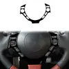 Adecuado para Nissan Nissan GTR R35 botón de volante pegatina negro piano negro brillante decoración de modificación interior de coche