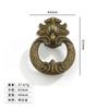Comercio exterior manija de bronce antiguo estilo europeo manija de cajón de puerta de armario manija de puerta de gabinete aleación de zinc zapatero