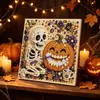 Pintura de Diamante Pérola 5D para Halloween DIY Pintura de Diamante e Pérola Feita à Mão Venda por Atacado para Comércio Exterior Diamantes de Halloween