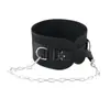 Cinto de Suporte de Peso para Barra Fixa Equipamento de Fitness Indoor Treino de Agachamento Treinamento de Força da Cintura Corrente de Ferro Barras Paralelas Flexão e Extensão de Braço