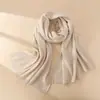 Bufanda y Chal de Punto de Cachemira Simple y Versátil de Doble Propósito, Bufanda Gruesa y Cálida para Hombre, Suave y Sedosa