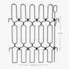 Puerta Portátil Plegable para Mascotas, Valla Retráctil Duradera para Perros, Puerta de Aislamiento, Barrera de Malla, Valla Protectora para Interiores