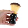 Brocha de afeitar para hombre, con mango de madera, de pelo suave, de nailon, para limpieza del hogar y maquillaje.