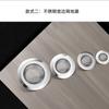 Coladera de Piso de Acero Inoxidable Perforada Borde Ancho Cocina Baño Fregadero Filtro Anti-Olor Anti-Obstrucción Fregadero para Lavar Trastes