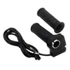 Acelerador de goma para bicicleta eléctrica de venta caliente transfronteriza con pantalla de potencia y control de velocidad de crucero