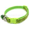 Collar para perro de 1 cm collar para gato con etiqueta de campana accesorios perro pequeño casco ajustable para exteriores anti-pérdida