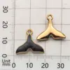 Venta al por mayor del fabricante Colgantes Pequeños de Aleación con Goteo de Aceite Amuletos para Pulsera Collar Cola de Sirena de Dibujos Animados Accesorios de Joyería DIY