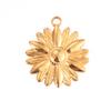 Acero Inoxidable Múltiples Especificaciones Hidráulicos Accesorios para Joyería DIY Hechos a Mano Flor Hoja Redondo Pequeño Colgante Accesorios para Joyería