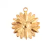 Fabricantes de fonte acessórios de aço inoxidável ouro 18K pulseira acessórios de colar pingente acessórios de joias diy feitos à mão peça final