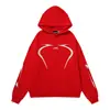 Marca da Moda Estilo Americano High Street Ins Nicho Vintage Antigo Estampa de Letra Solto Moletom com Capuz Masculino e Feminino Outono e Inverno