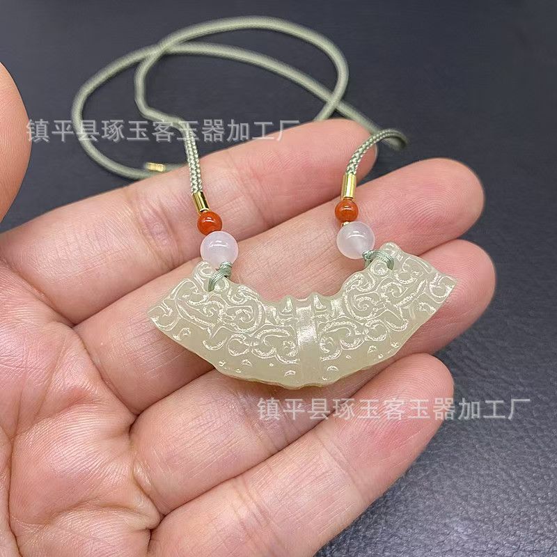 阿富汗玉貔貅吊坠