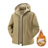 Chaqueta cortavientos impermeable para hombre con capucha, estilo primavera y otoño, chaqueta deportiva casual, para uso en exteriores, admite impresión personalizada a partir de imagen