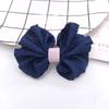 Principios de Invierno Tela Nueva Encaje Color Sólido Lazo Accesorios para el Cabello de Niños Ropa Zapatos Bolsa Bufanda DIY Accesorios Decoración