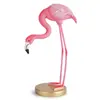 Adorno de Flamenco Rosa Gabinete de TV Decoración del Hogar Animales Ins Escritorio Sala de Estar Decoración Pequeña Moderna Minimalista