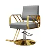Silla de Peluquería, Silla de Barbería, Silla de Salón, Silla Giratoria y de Altura Ajustable para Cortar el Cabello, Silla Comercial de Lujo Ligero para Salón de Peluquería al por Mayor