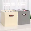 Caixa Organizadora Dobrável de Tecido Não Tecido Sem Tampa, Caixa Organizadora de Roupas para Gaveta de Guarda-Roupa, Organizador de Brinquedos e Diversos
