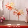 Conjunto de Decoração de Sala para Casamento para a Sala de Estar dos Recém-Casados, Apresentando Decorações de Corredor Fogos de Artifício de Bambu e Adereços de Casamento Dourados "Dupla Felicidade"